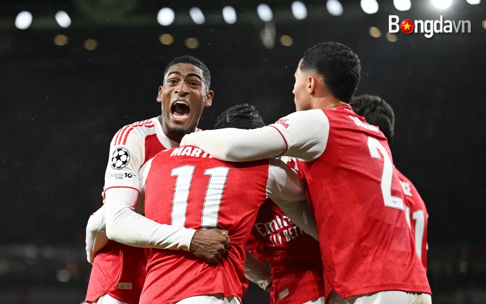 Bóp nghẹt Bayern Munich, Arsenal tiếp tục thống trị C1 mùa này 2 Arsenal3 1Bayern