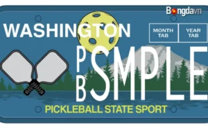 Bang Washington ra mắt biển số xe chuyên biệt cho Pickleball