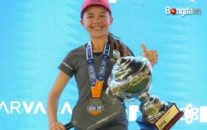 cô bé 13 tuổi đến từ Phoenix, đăng quang Carvana PPA World Championships 2025 tại Dallas