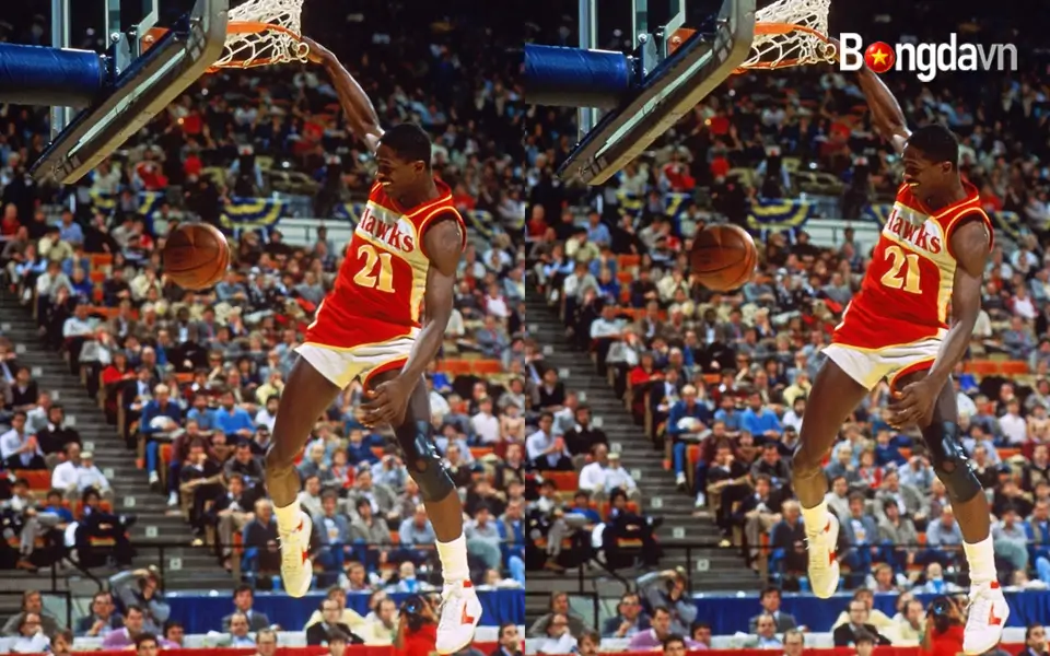 Dominique Wilkins (Atlanta Hawks - Milwaukee Bucks, 1984)