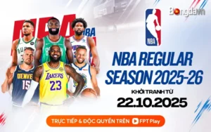 FPT Play tiếp tục giữ bản quyền giải bóng rổ NBA