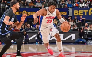 Jaden Ivey của Pistons thi đấu lần đầu tiên sau hơn 10 tháng rưỡi