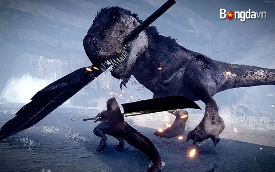 Khủng long vung kiếm trên Steam tung gameplay siêu chất