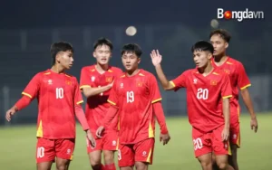 U17 Việt Nam Thắng đậm U17 QĐ Bắc Mariana, lấy ngôi đầu của Malaysia