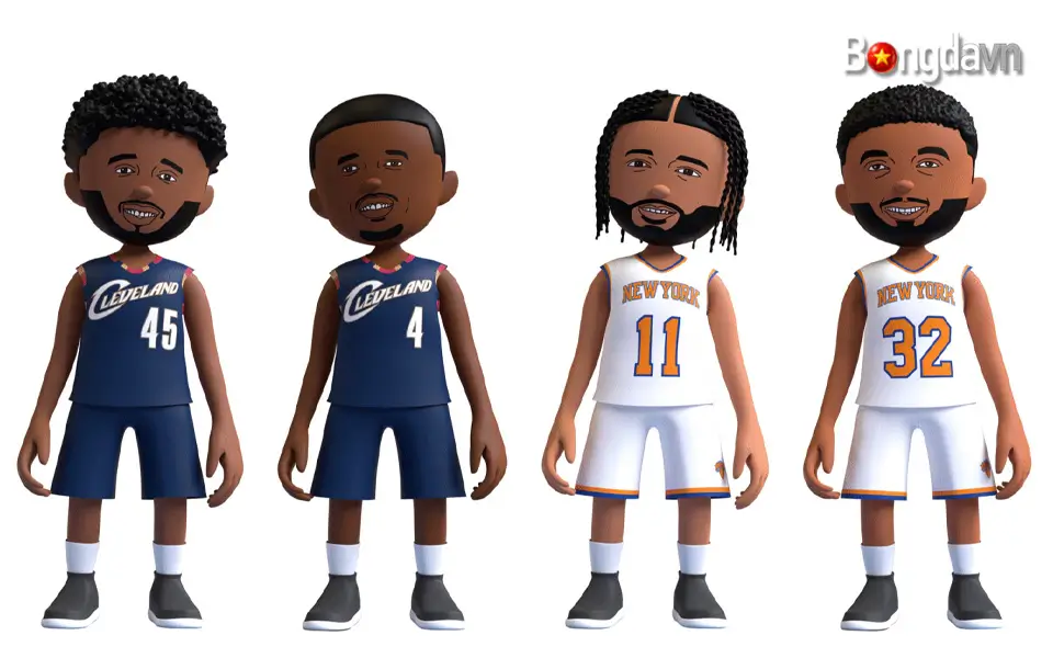 4 Ngôi sao NBA làm hoạt hình "Dunk the Halls"