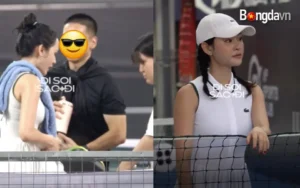 Bắt gặp Hiền Hồ xuất hiện “như hình với bóng” với trai lạ trên sân Pickleball