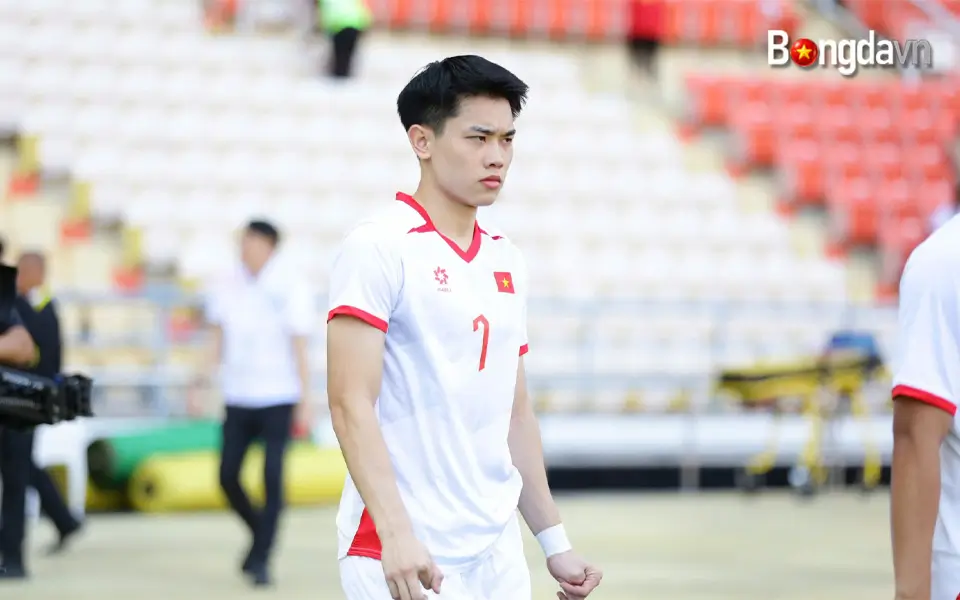 Đình Bắc đang trưởng thành hơn trong màu áo U22 Việt Nam
