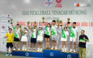 Giải pickleball VINACAS mở rộng 2025