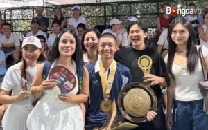 Quang Dương tiếp tục khiến giới mộ điệu Pickleball dậy sóng khi giành hai danh hiệu tại Vietnam Master Cup 2025