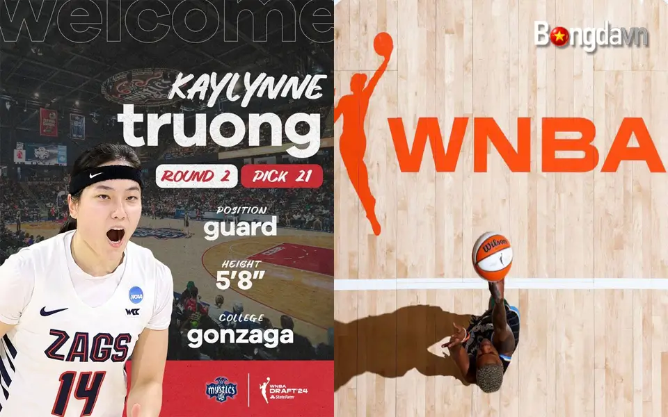 Tuyển thủ Việt Nam đầu tiên chính thức đặt chân đến WNBA 2 Trương Thảo Vy được CLB Washington Mystics tuyển chọn dự WNBA