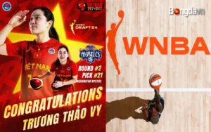 Tuyển thủ Việt Nam đầu tiên chính thức đặt chân đến WNBA