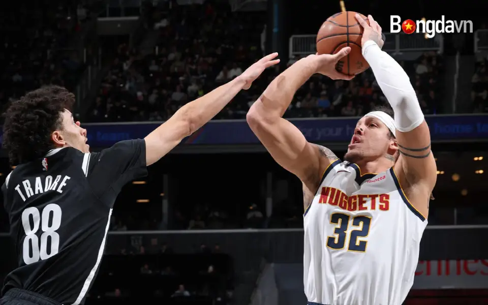 Aaron Gordon và Christian Braun trở lại đội hình Denver Nuggets 2 Aaron Gordon đã trở lại đội hình chính vào Chủ nhật sau khi vắng mặt 19 trận vì chấn thương gân kheo