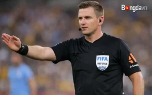 Alexander King sẽ cầm coi trận bán kết U23 Việt Nam - U23 Trung Quốc