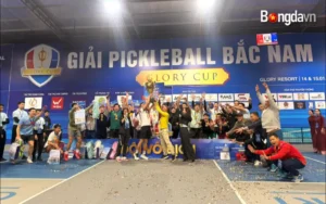 Đội miền Bắc giành chức vô địch (Ảnh: Truyền thông Pickleball)