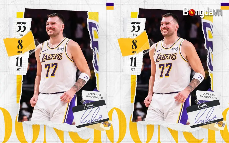 Hồi sinh từ cách biệt 15 điểm, Lakers khiến Mavericks nếm mùi thất bại