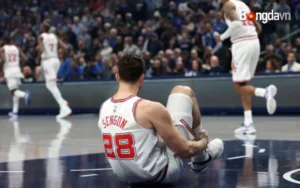 Houston Rockets lo sốt vó vì Alperen Sengun chấn thương mắt cá