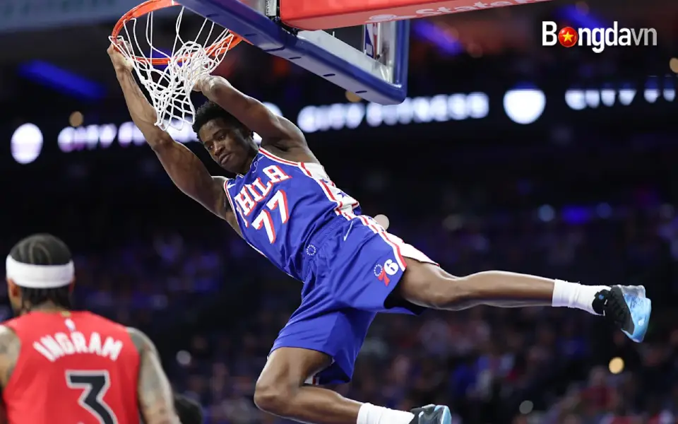Tân binh VJ Edgecombe của Sixers và cái duyên ghi điểm 102 4 Không chỉ ghi điểm, Edgecombe còn gây ấn tượng với HLV Nurse ở nhiều mặt