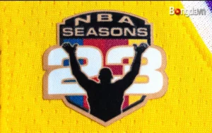 LeBron James chính thức đeo huy hiệu "Season 23" đặc biệt