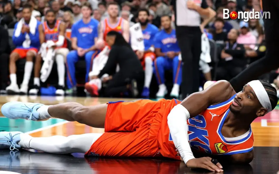 Shai Gilgeous-Alexander và đội Thunder đã sa sút trên sân sau khởi đầu ấn tượng