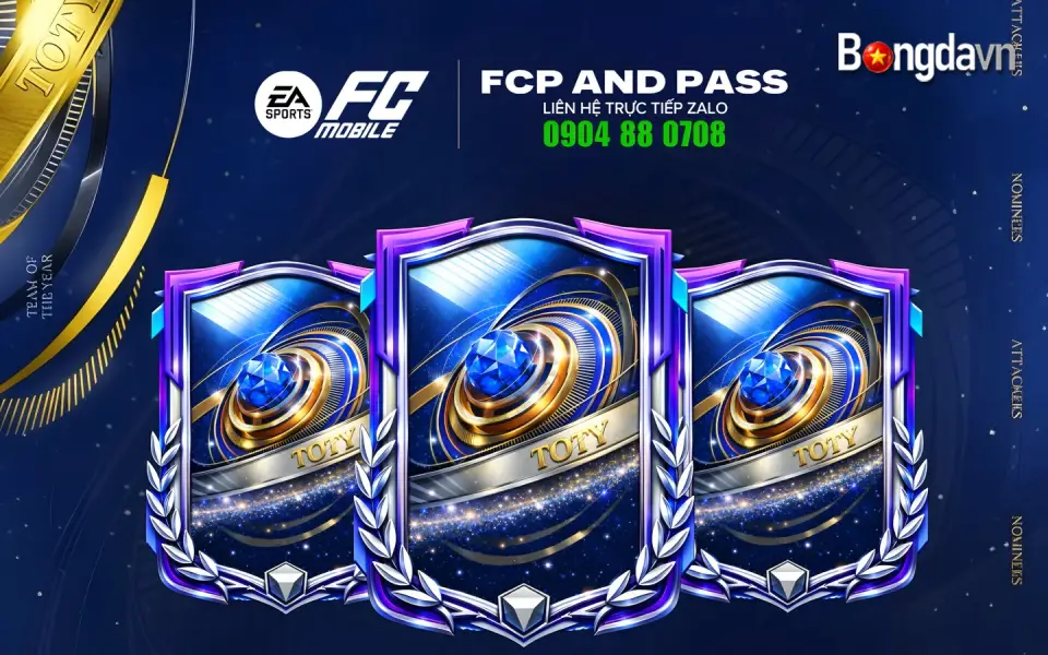 TOTY26: Quyền năng trong tay, game thủ FC Mobile định hình siêu sao thế giới 2 TOTY26 đang tạo nên một cơn sốt thực sự
