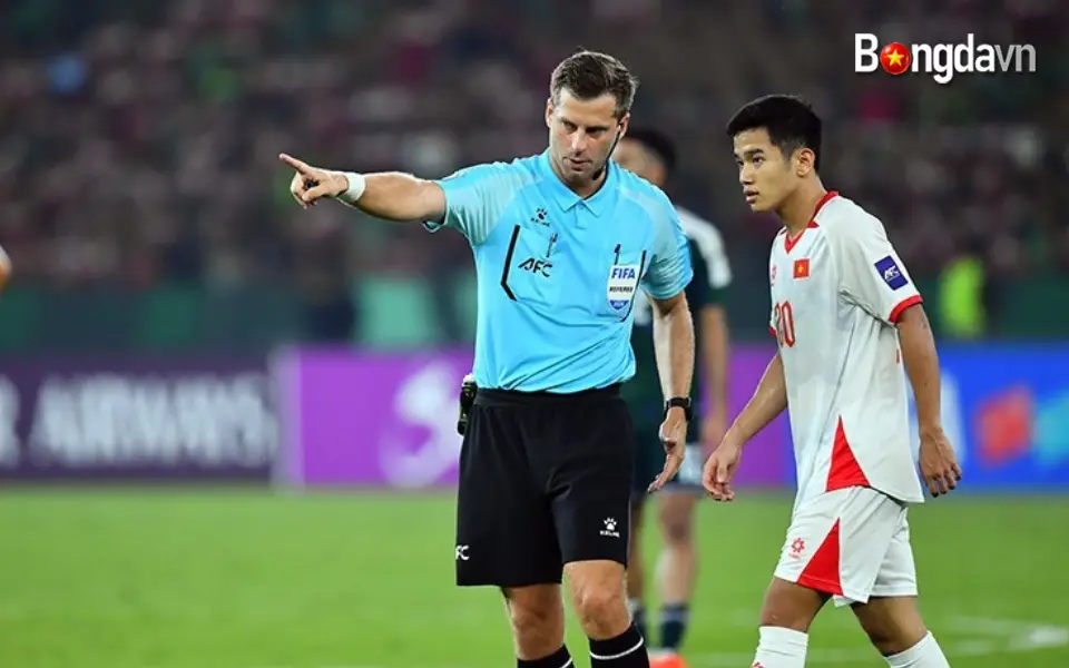 Trọng tài Alexander King: "Người quen" của U23 Việt Nam
