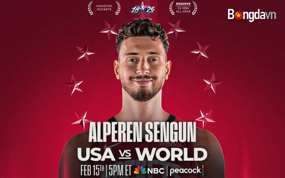 Alperen Sengun thay Shai Gilgeous-Alexander tại All-Star
