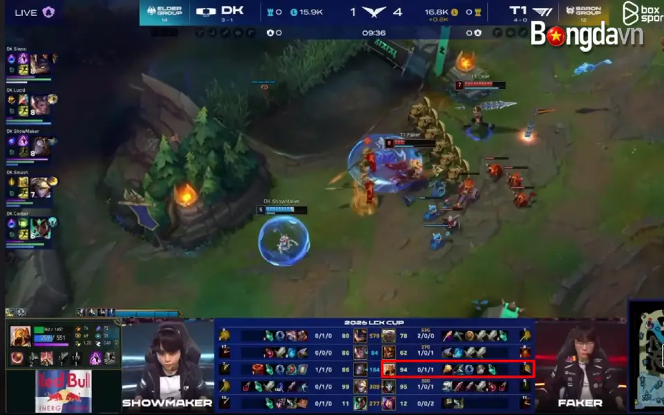 Anh mua và giữ Giáp Lưới đến tận gần giữa game