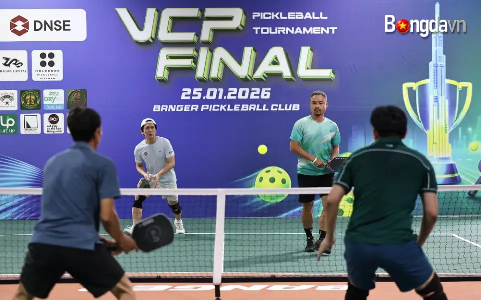 Các vận động viên tập trung hết sức trong các trận đấu