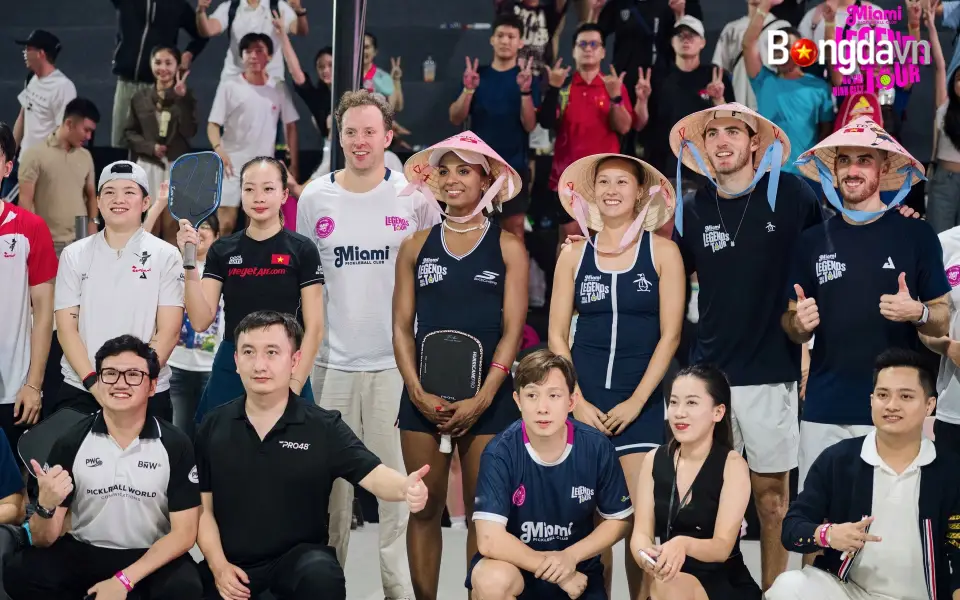 Cựu số 1 pickleball thế giới Federico Staksrud đến TP.HCM