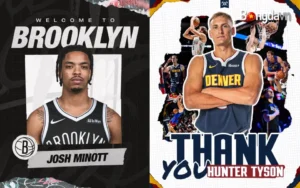 Nets chốt thỏa thuận trao đổi với Nuggets và Celtics