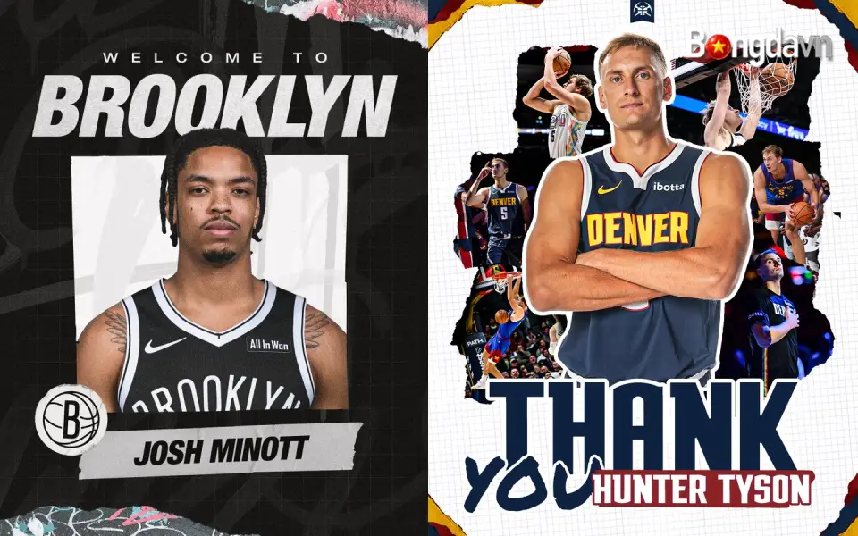 Nets chốt thỏa thuận trao đổi với Nuggets và Celtics