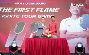 Tay vợt pickleball Quang Dương đánh dấu cột mốc mới trong sự nghiệp