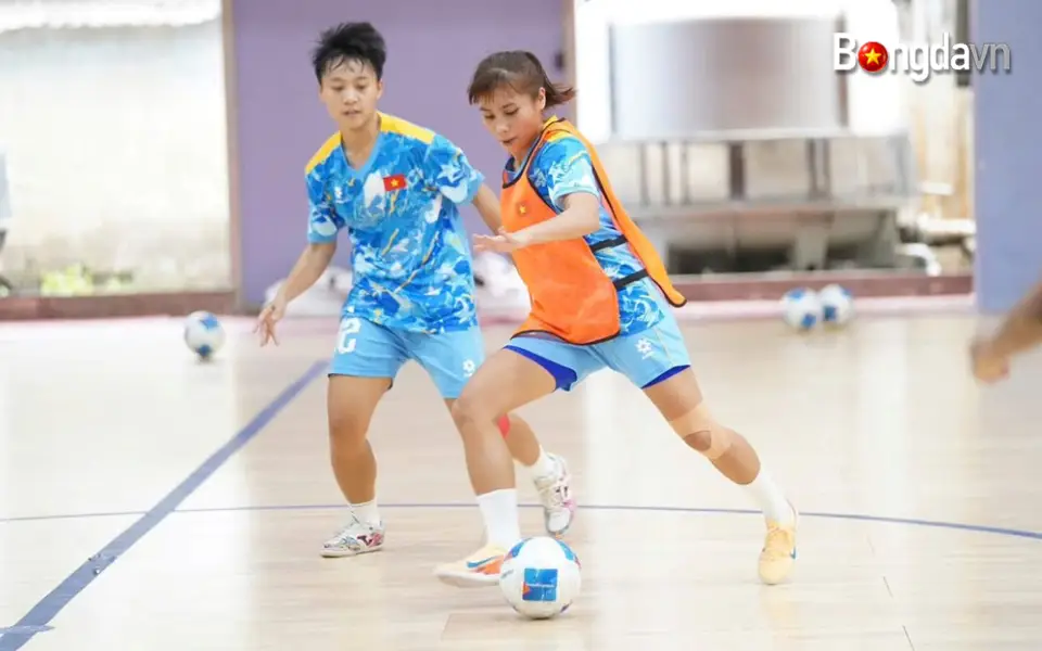 Tuyển Futsal nữ Việt Nam bước vào giai đoạn nước rút bảo vệ ngôi vương