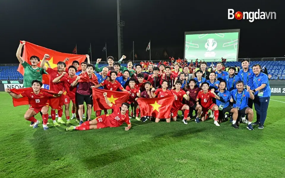 U23 Việt Nam đạt thành tích ngoài mong đợi ở giải U23 châu Á 2026