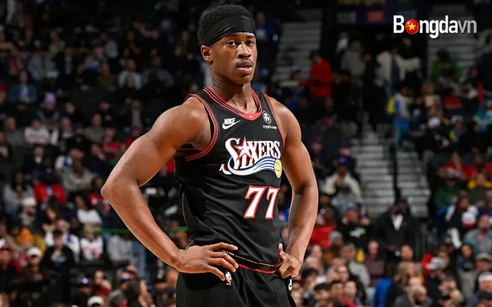 Báo Cáo Y Tế 76ers - VJ Edgecombe Nghỉ Trận Utah Do Thâm Tím Vùng Lưng