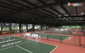 Cận cảnh cụm sân pickleball đắt nhất Hà Nội, giá lên tới 750.000 đồng/giờ