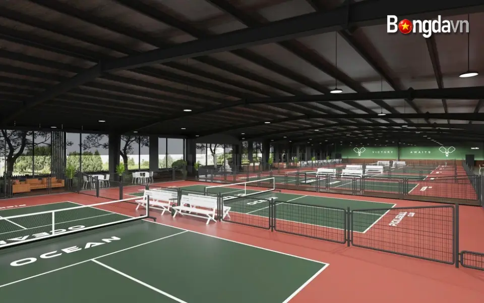 Cận cảnh cụm sân pickleball đắt nhất Hà Nội, giá lên tới 750.000 đồng/giờ
