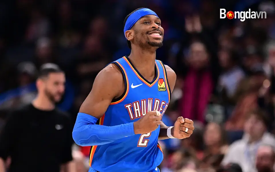 OKC Thunder của Shai Gilgeous-Alexander vững vàng ngôi đầu