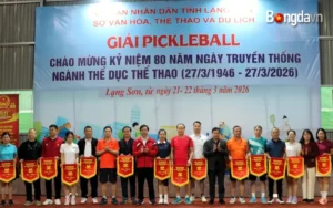 Sôi động giải Pickleball tri ân 80 năm Thể thao Việt Nam với hơn 300 VĐV tham dự