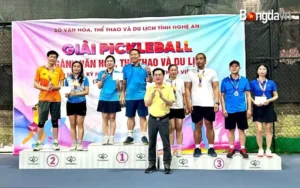 Sôi nổi Giải Pickleball ngành Văn hoá - Thể thao và Du lịch