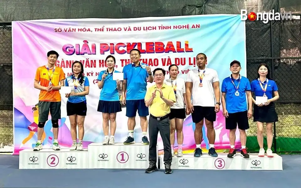 Sôi nổi Giải Pickleball ngành Văn hoá - Thể thao và Du lịch