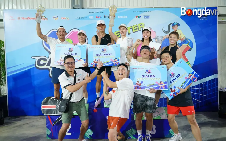 Dàn Sao Việt Và VĐV Đình Đám Hội Tụ Tại Giải Pickleball "Cặp Đôi Cup" Mùa 2 2 Sự góp mặt của những tay vợt hàng đầu và dàn sao Vbiz