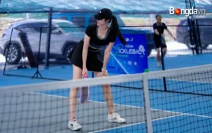 Á hậu Huyền My Đam mê Pickleball