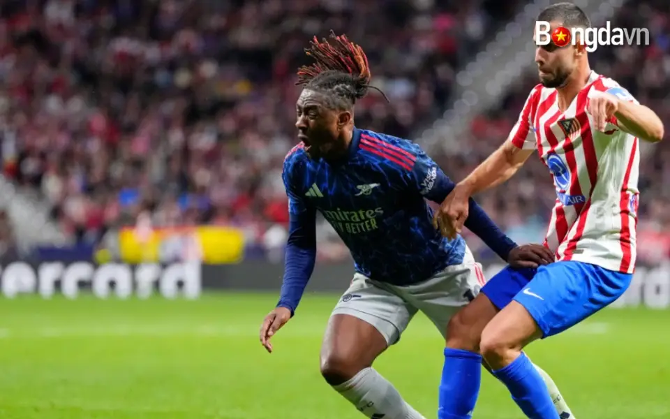 Atletico Madrid hòa Arsenal 1-1 tại Champions League