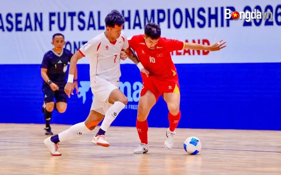 Futsal Việt Nam "Nghiền Nát" Myanmar 4-0