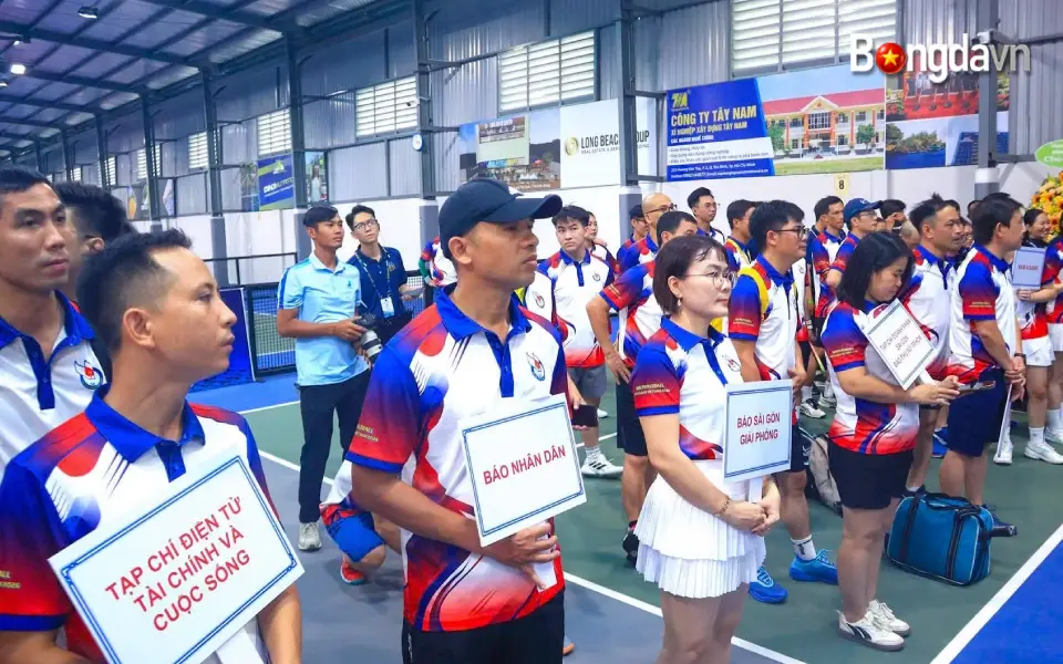 Khai Mạc Khởi Tranh Giải Pickleball Hội Nhà Báo Việt Nam 2026 4 Hơn 300 Tay Vợt Dự Giải Pickleball Hội Nhà Báo