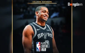 Keldon Johnson Ẵm Giải Dự Bị Hay Nhất NBA 2026