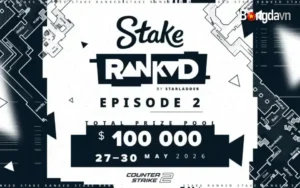 StarLadder Tung "Át Chủ Bài" Cho Tập 2 Giải Stake Ranked