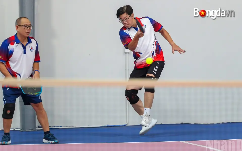 Khai Mạc Khởi Tranh Giải Pickleball Hội Nhà Báo Việt Nam 2026 3 Thi đấu nội dung đôi nam lãnh đạo