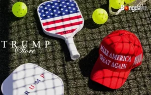Tổng thống Trump chính thức mở bán vợt Pickleball